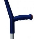 Forearm crutch / height-adjustable